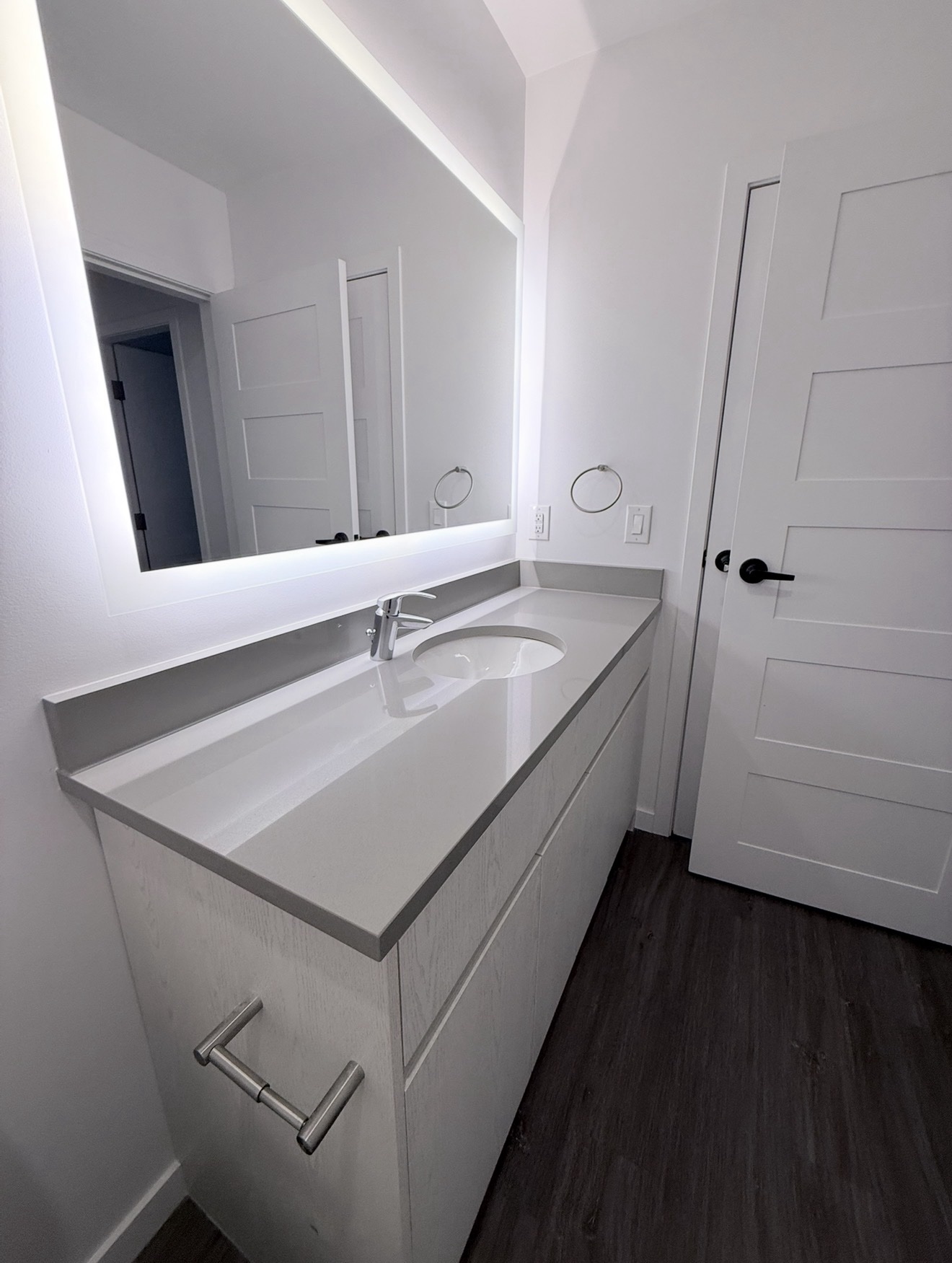 Bathroom after deep clean